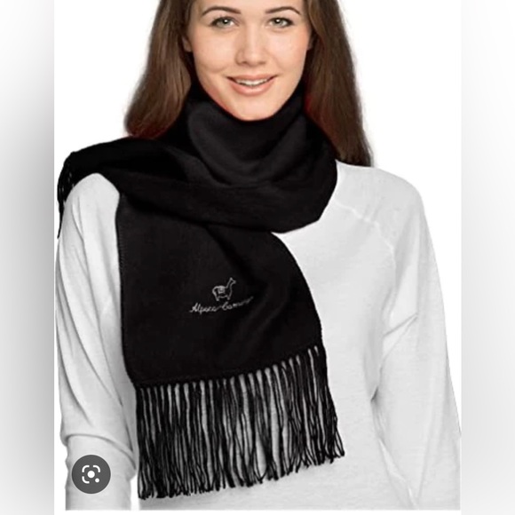 100% Alpaca Camargo scarves 1 burgundy and 1 oatmeal so soft/warm $40.00 each - Picture 11 of 12